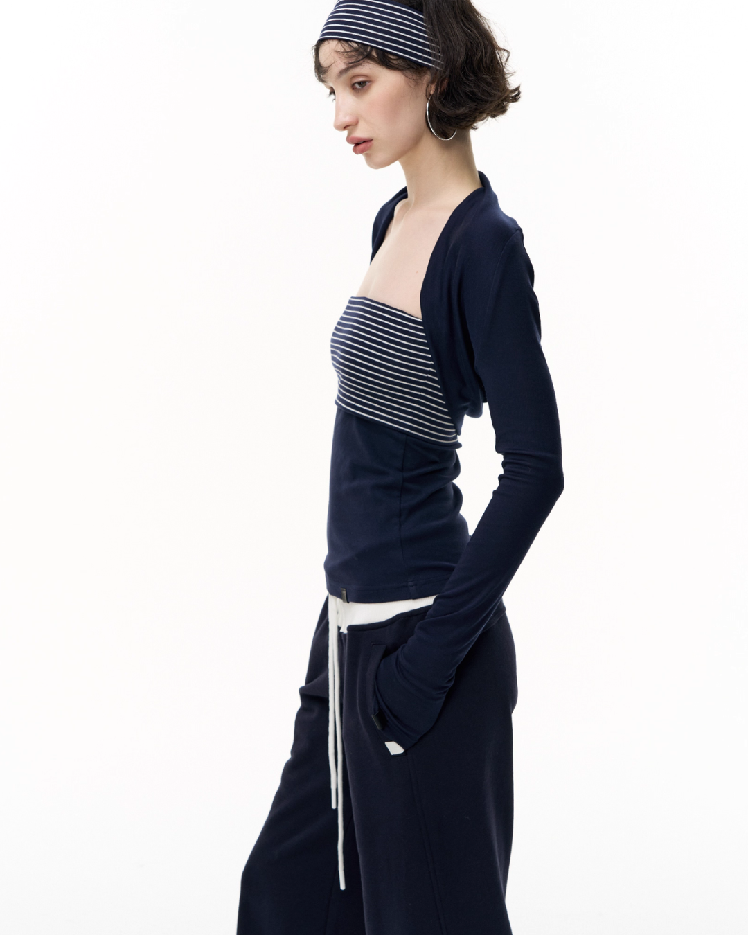Elegant Fit Long Bodycon Dress / Cardigan / Tops SHE0008