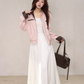 Pink Leather Jacket WDB0016