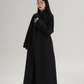 Stand Collar Paid Long Coat SRS0391