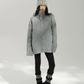 High Neck Button Knit Cardigan ACS0393