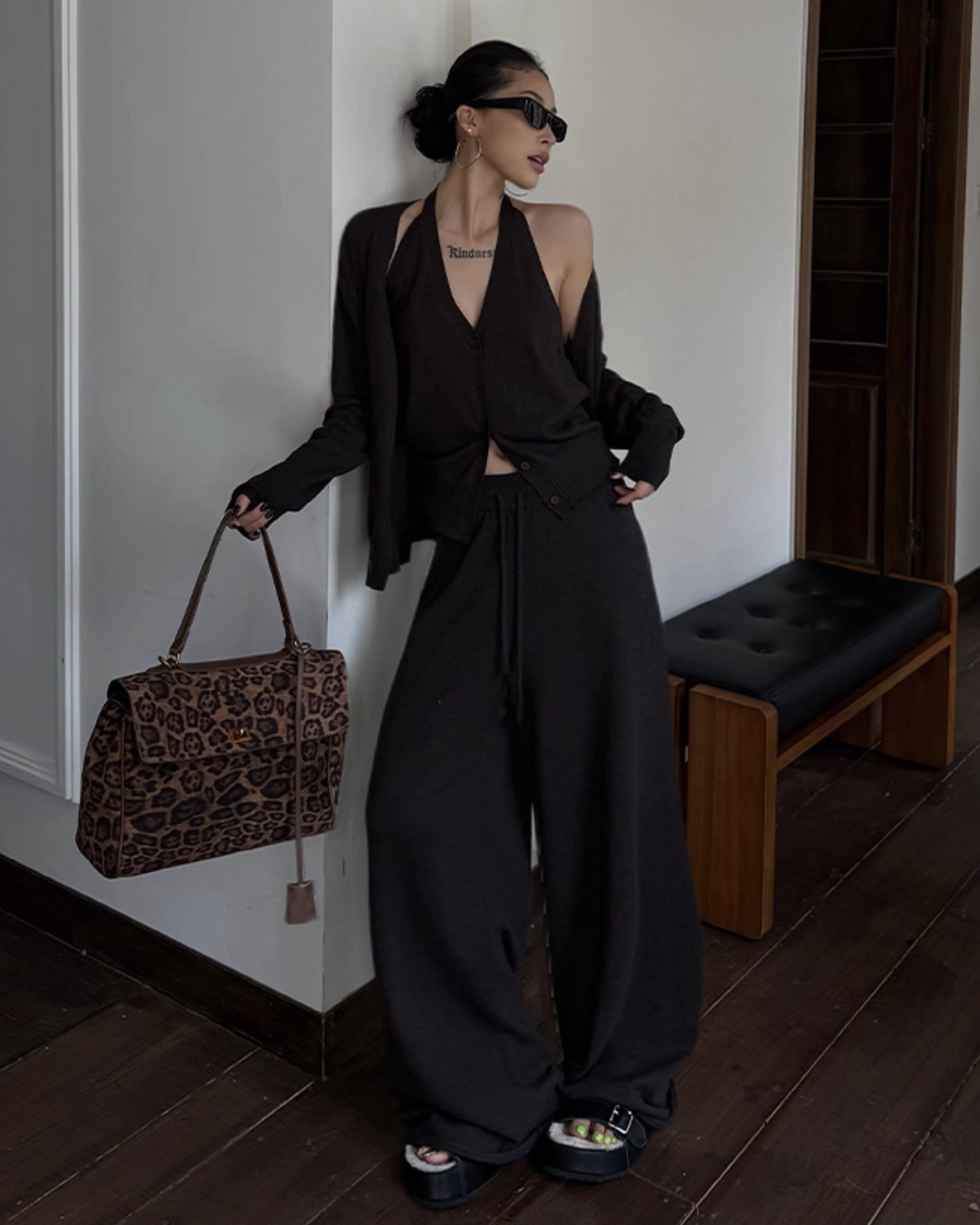 Long Sleeve Top / Short Pants / Halter Neck Top ZRS0081