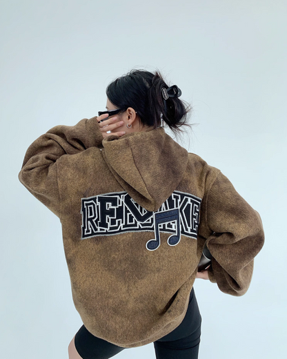 Tie-dye Volume Hooded Jacket YLS0344