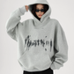 Blurry Figure Print Hoodie ACS0304