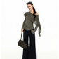 Off-Shoulder Long-Sleeve Top BGS0051