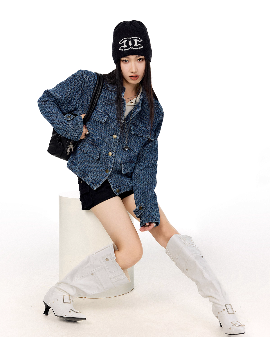 Fragrant Wind Denim Jacket ICM0094