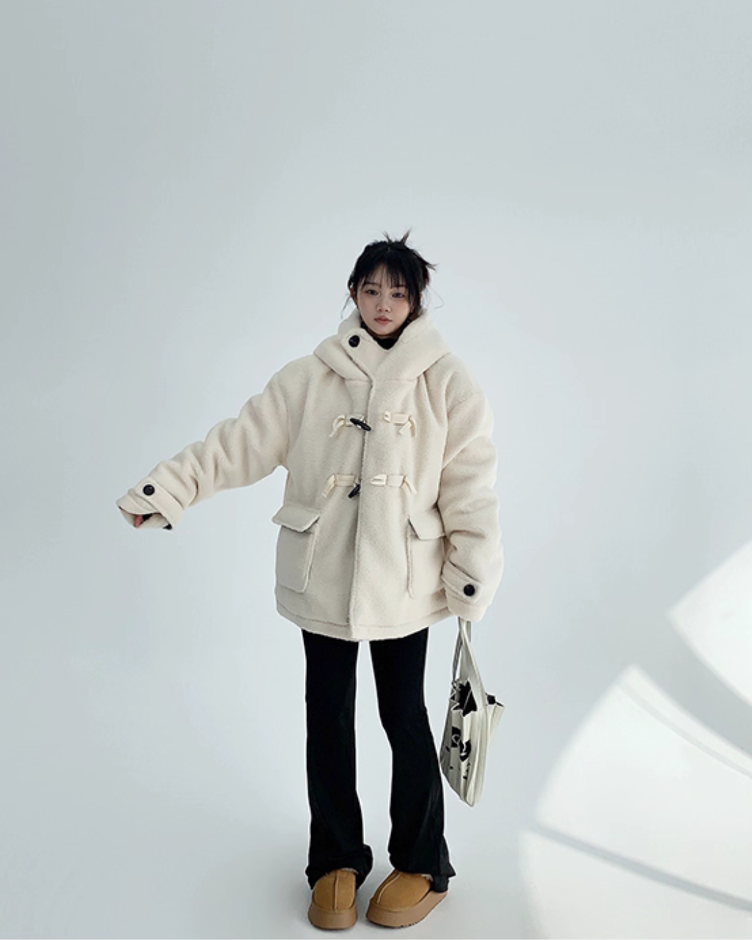 Fluffy Duffle Coat YLS0973