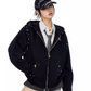 Pearl Design Zip Hoodie ICM0092