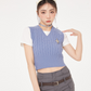 Korean Jacquard Knit Vest SPY0022