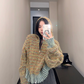 Retro Brushed Knit Hoodie YLS1004