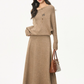 One Shoulder Knit Top / Long Skirt WEO0007