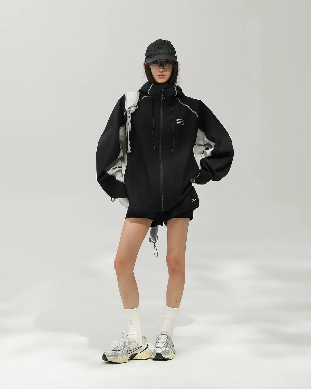 Nylon Zip-Up Blouson ACS0374