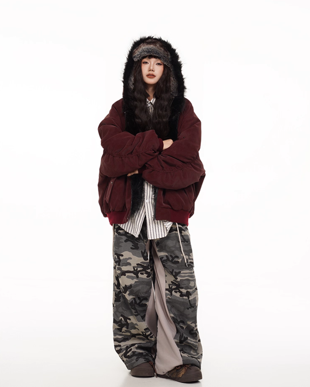 Fur × Nylon Reversible Blouson FEC0004