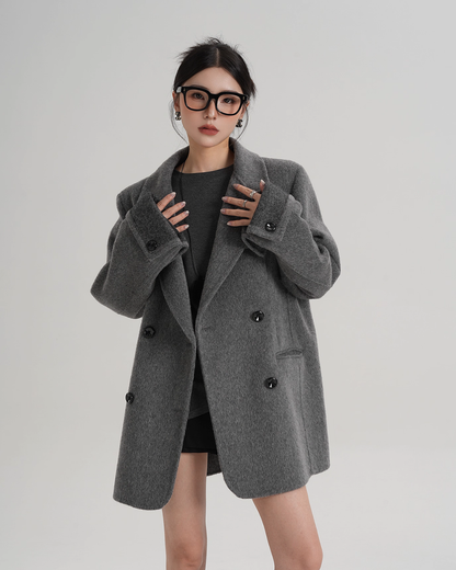 Back Sleeve Wool Blazer SRS0360