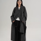 Scarf Design Long Wool Coat SRS0409