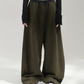 Layered Design Wide Sweatpants ACS0391