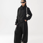 Stand Collar Cropped Jacket/Casual Wide Pants ACS0360