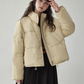 Stand Collar Short Down Jacket AMU0048