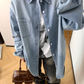 Retro Loose Denim Shirt YLS0826