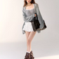 Lace Knit Cardigan / Lace Knit Camisole ASG0063