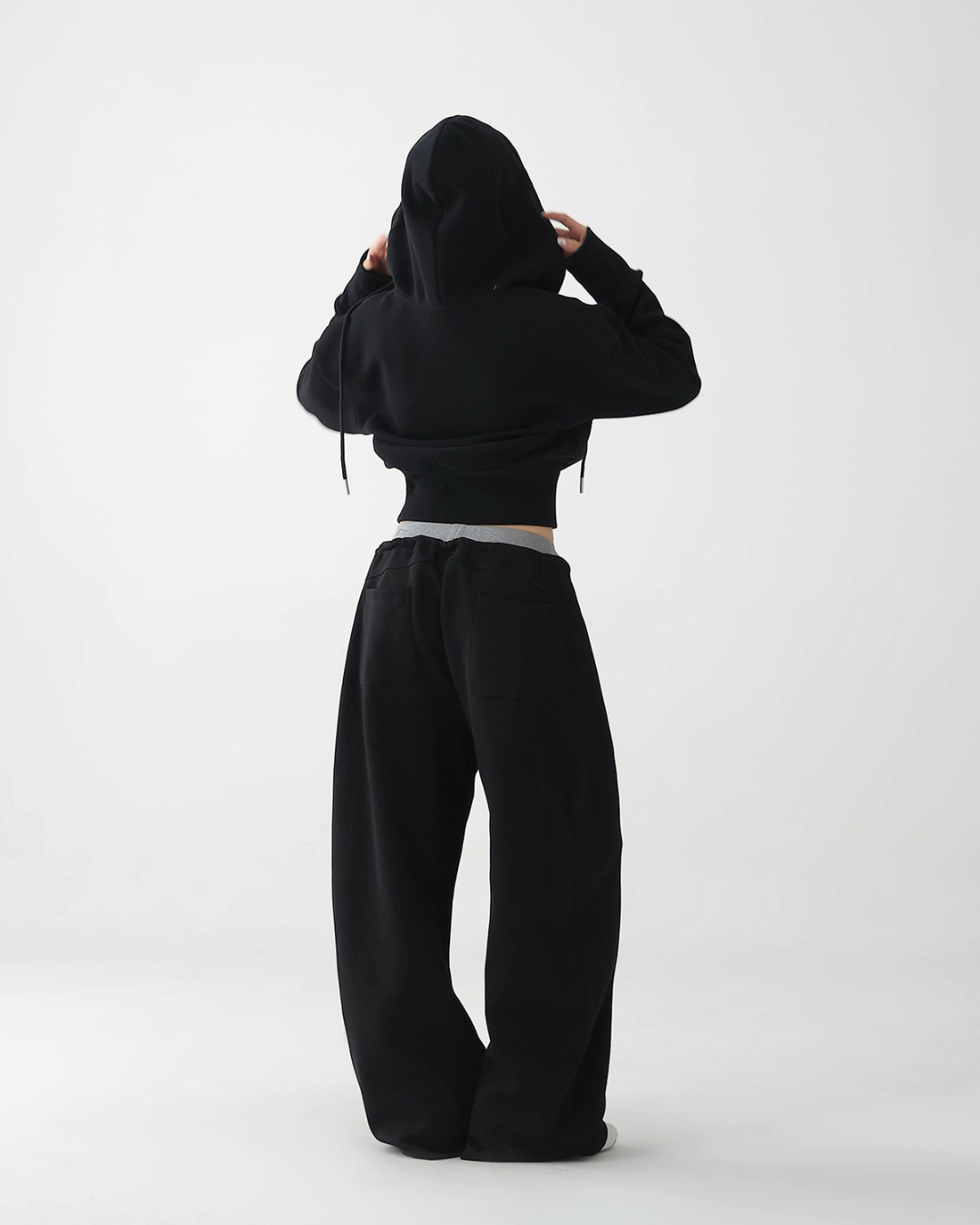 Half Zip Hoodie / Wide Sweatpants ACS0285
