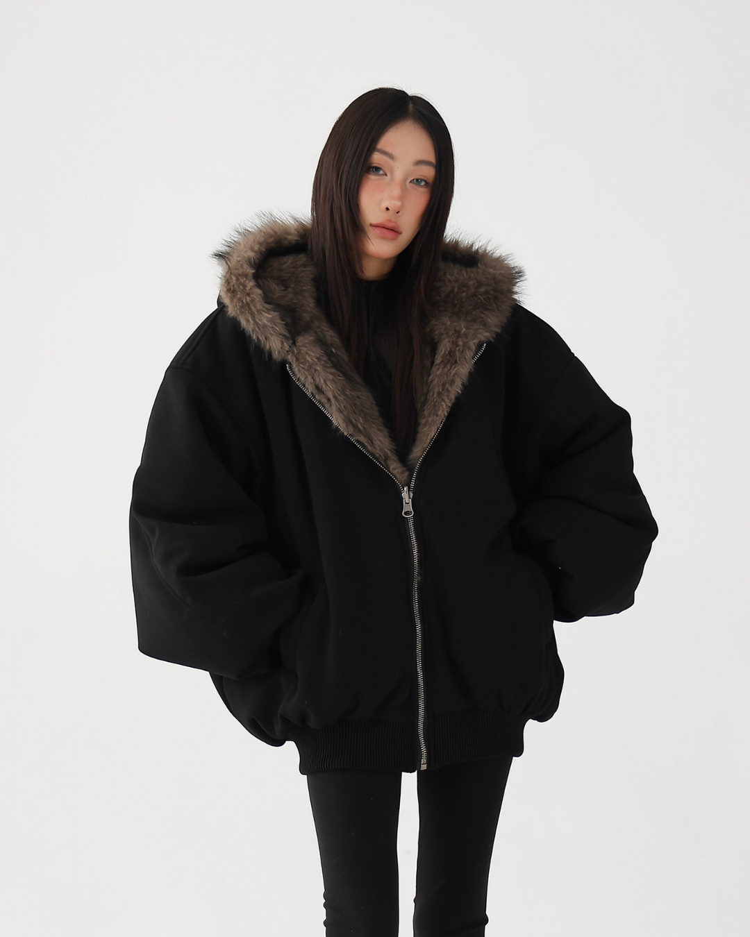 Faux Fur Reversible Blouson ACS0330
