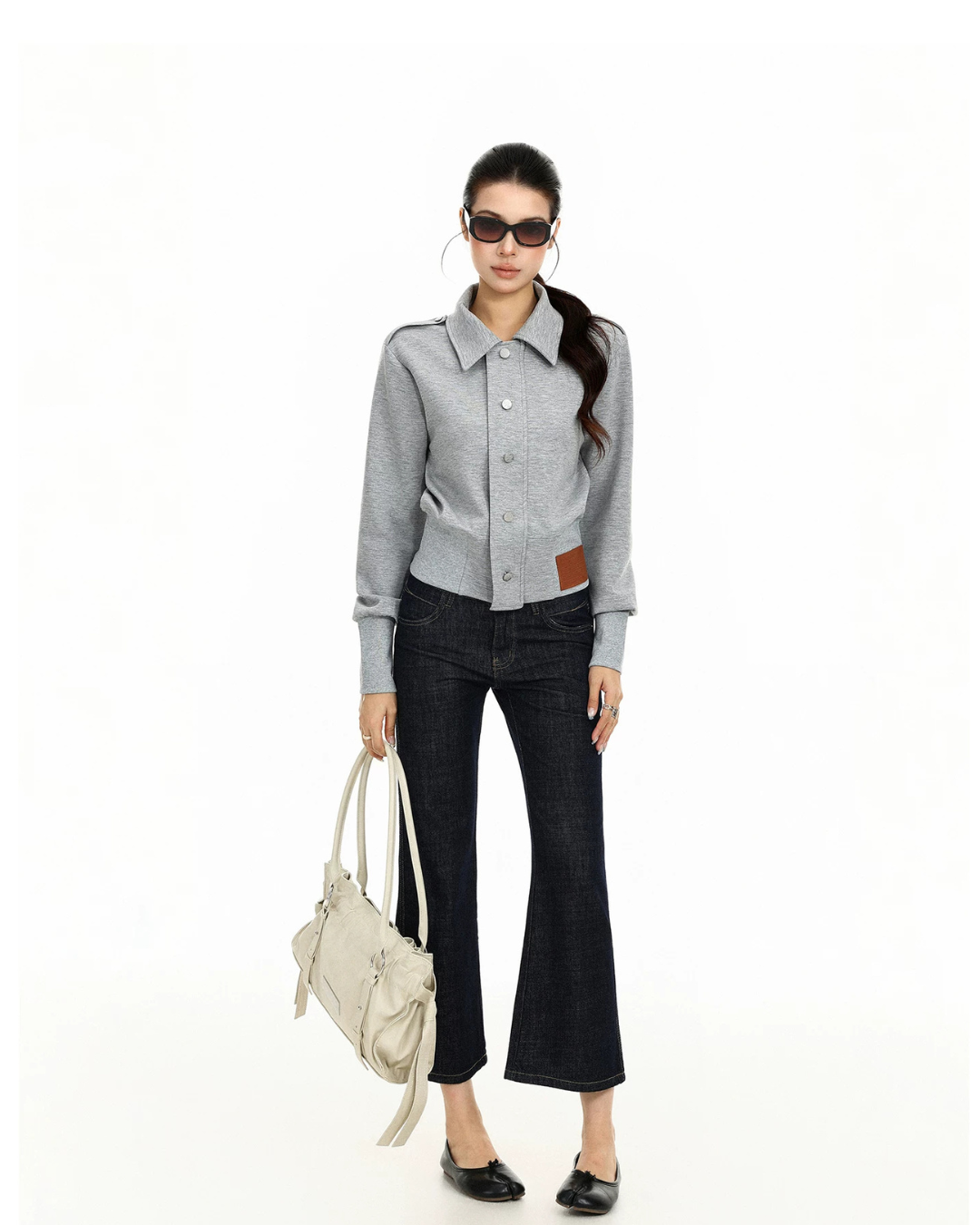 Polo Collar Short Jacket BGS0057