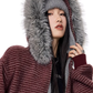 Thin Stripe Zip Hoodie ICM0118