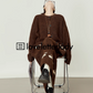 Cherry Design Knit Cardigan / Long Skirt LLA0399