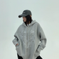 Floral Embroidery Hood Jacket YLS0934