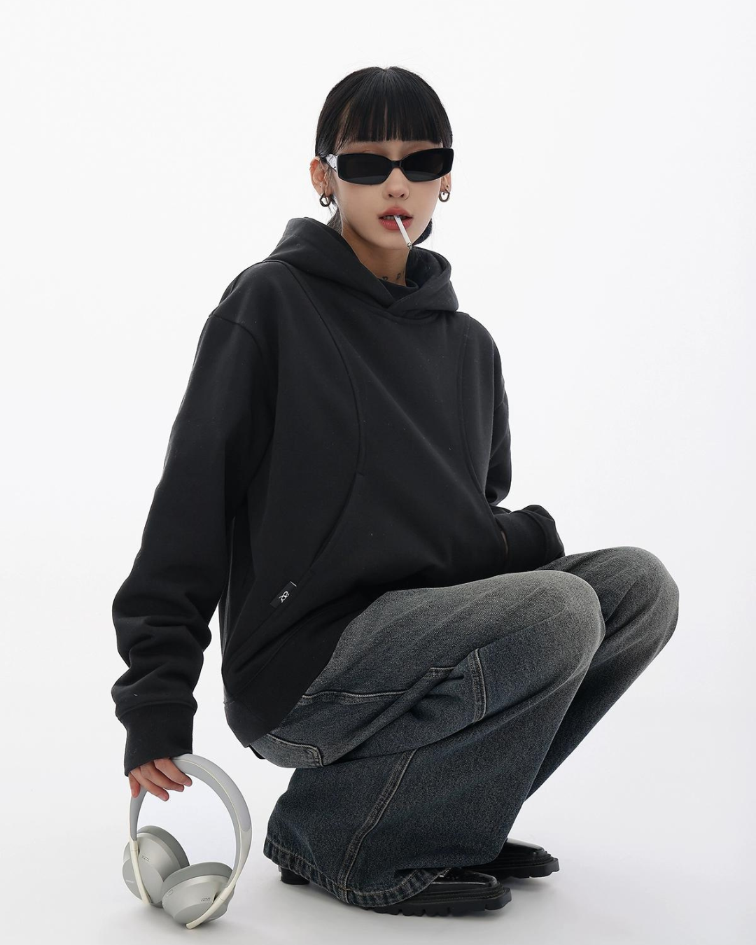 Sweatshirt Big Silhouette Hoodie ACS0035