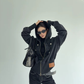 Napoleon-Style Zip-Up Hoodie YLS1071