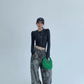 Star Vintage Wide Denim Pants YLS0925