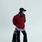 Polo Neck Layered Knit YLS0674