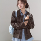 Brown High-End Leather Jacket WDB0014