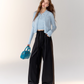 Race Ribbon Loose Slacks Pants ASG0061