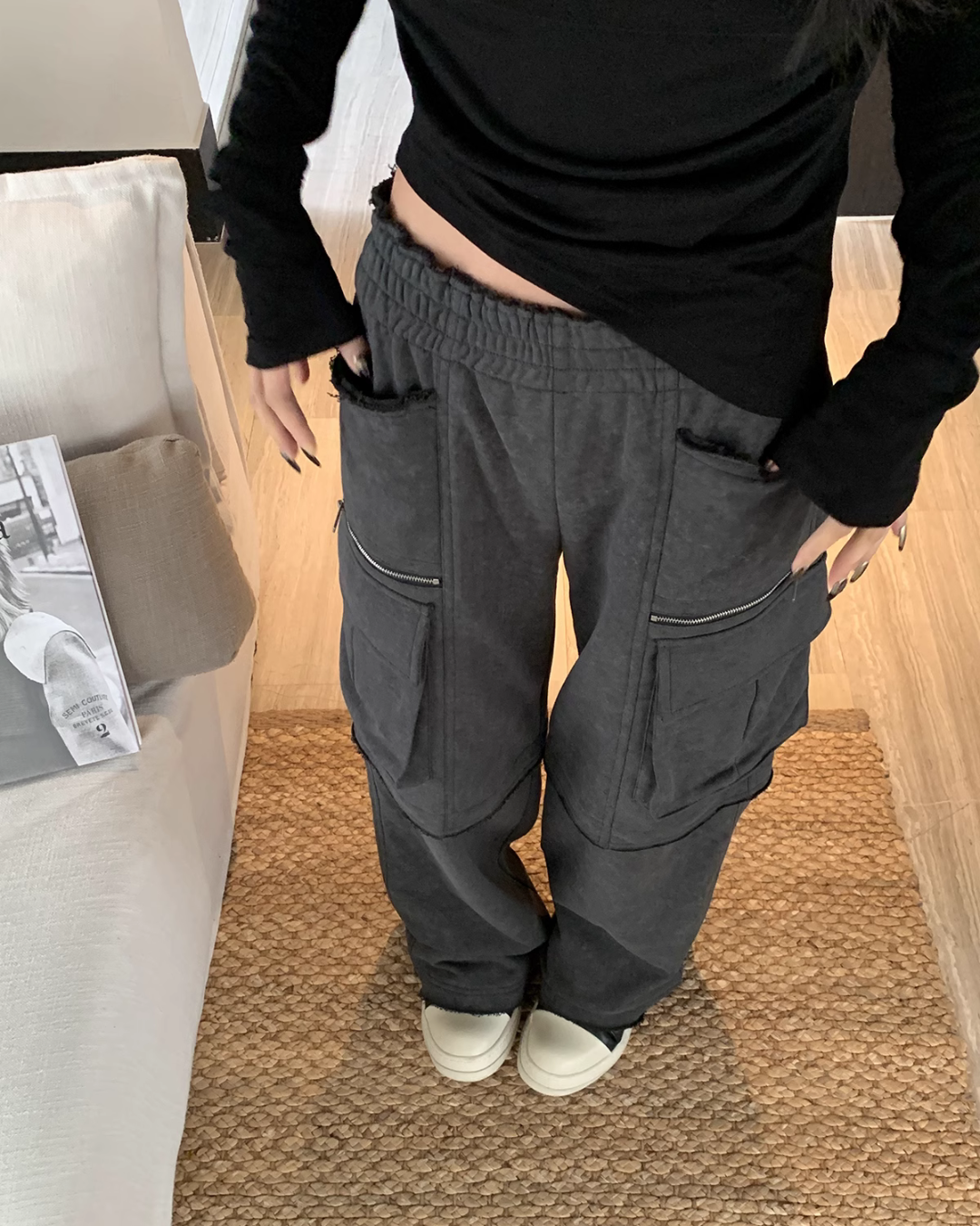 Cargo Wide Pants ACS0096