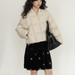 Crew Neck Short Puff Jacket VAS0176