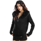 Faux Fur Zip Knit Top BGS0042