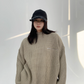 Zip Design Knit Tops YLS0705