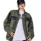 Loose Silhouette Denim Jacket ICM0091