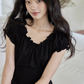 Puff Sleeve Long Dress SMS0023