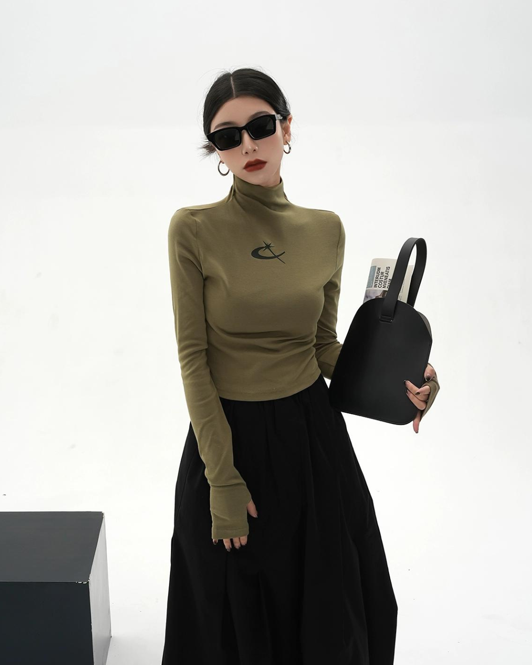 Street Mock Neck Long Sleeve SRS0249