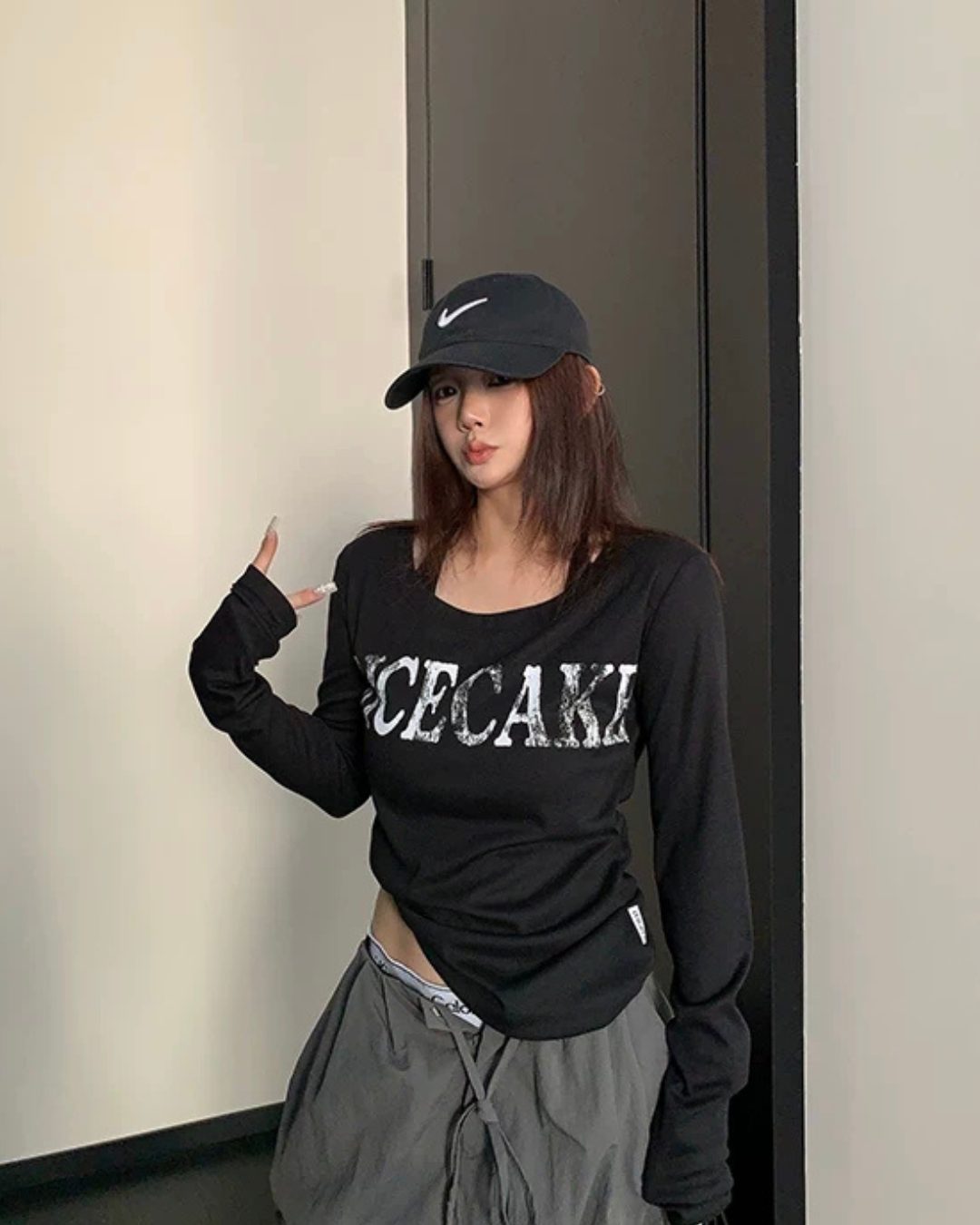 Slim Fit Round Neck Long Sleeve YLS1027