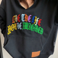 Key Neck Rainbow Logo Sweat Hoodie YLS1058