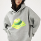 Apple Print Pullover Hoodie ACS0222