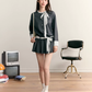 Striped Long Sleeve Dress MST0001