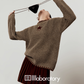 Star Logo Mock Neck Top/Pleated Skirt LLA0568
