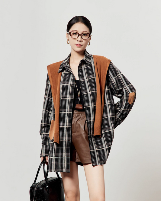 Loose Casual Long Sleeve Shirt LLA0515