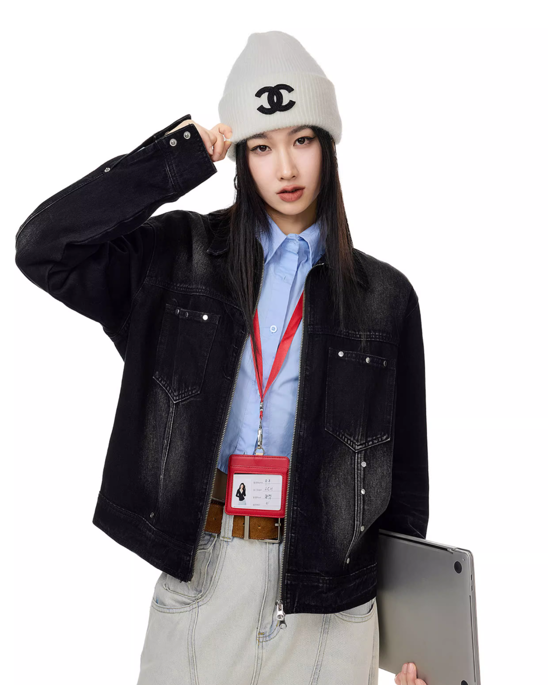 Retro Casual Denim Jacket ICM0089
