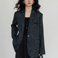 Linen Oversized Casual Jacket/Wide Pants VAS0181